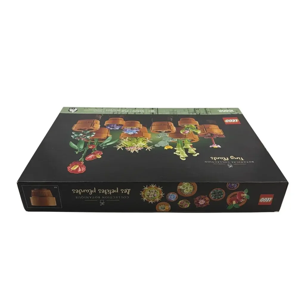 NIB LEGO Icons Tiny Plants 10329 & Sunflowers 40524 Botanical Collection 949 PCS